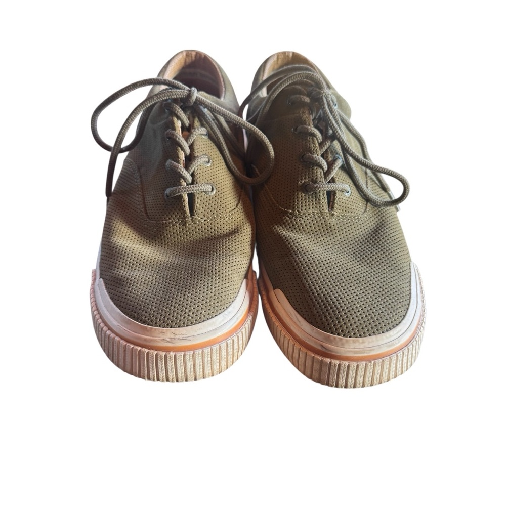 Tommy Bahama Rum Runner Olive Suede Men's Sneakers